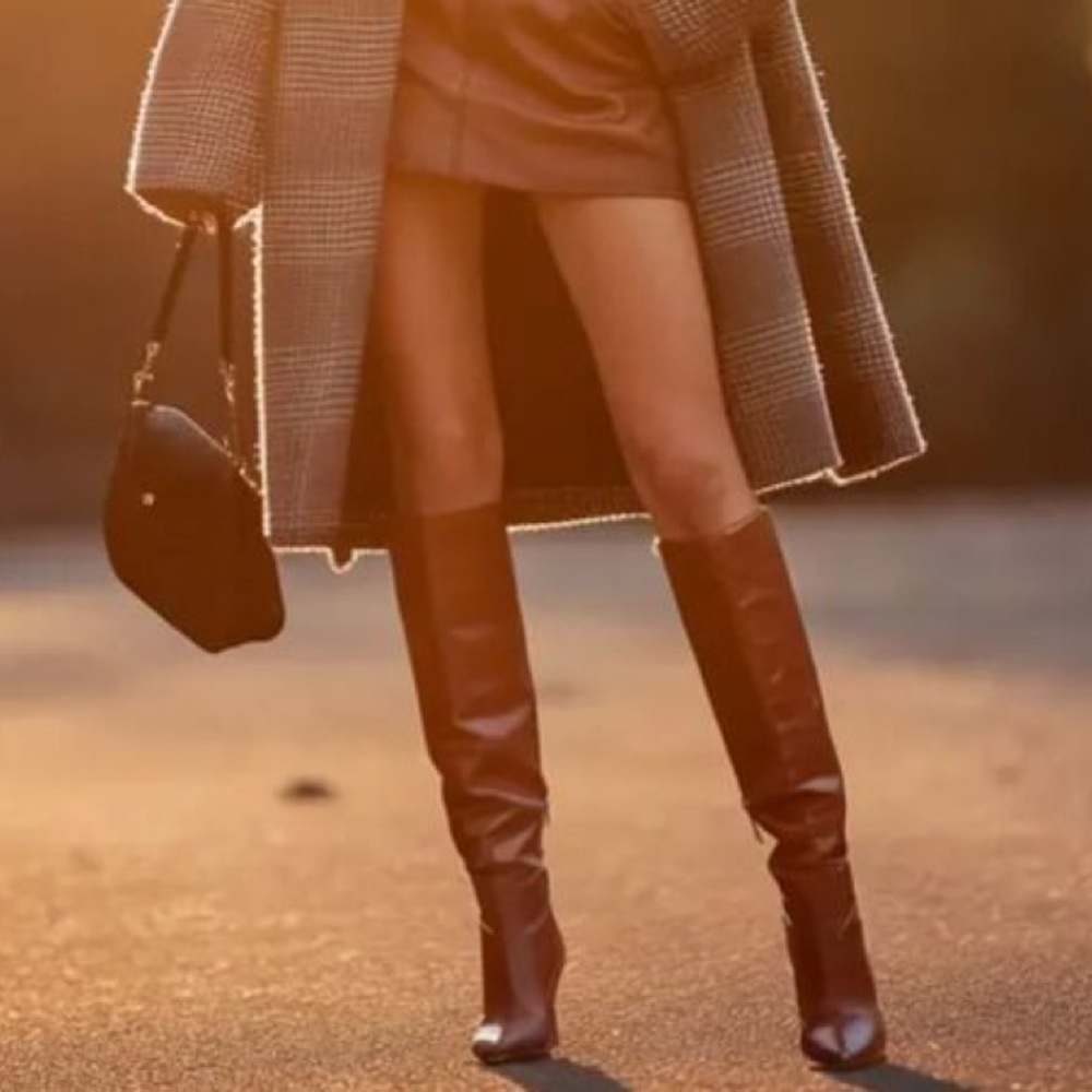 Naturalizer Loving Knee High Block Heel Dress Boots